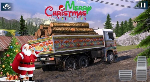 圣诞雪地卡车模拟器手机版