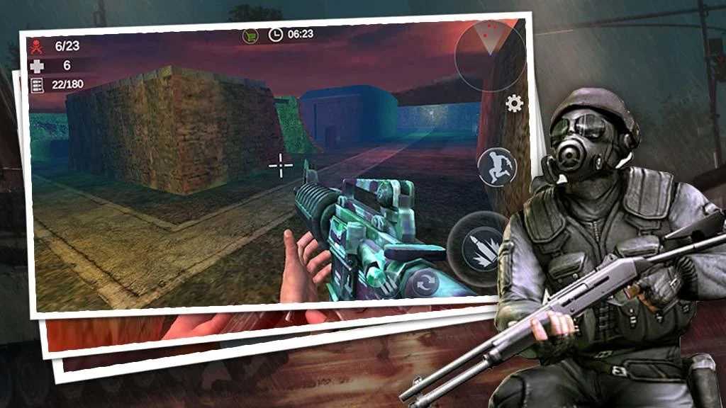 僵尸射击3D：真实生存战安卓老版本